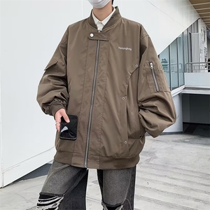 春秋新款日系机能冲锋衣夹克男宽松工装外套男HY159-P68图片