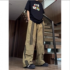 三防面料直筒宽松休闲裤男潮流痞帅阔腿裤XK401-P45限价59，男装休闲裤，电商A178