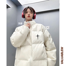 均可提供短视频高品质港风哥特文PU皮加厚棉衣PM87-p110控148，男装棉衣，星座508（原C305）