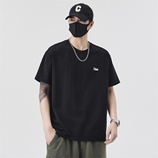 男士短袖T恤夏季新款时尚百搭休闲运动圆领半袖上衣T2202-P38控69，男装T恤，电商A237