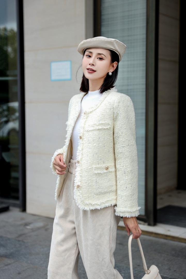 冬季羽绒小香风,女装其它,雪飞诗