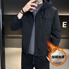 3918P1352025新款棉服加棉冲风衣夹克棉衣外套控卷后195，男装夹克，星座414（原B263）