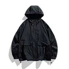 夏季防晒衣男女韩版潮流宽松百搭连帽2026夏季ins外套W6546-P36，男装防晒衣，星座412-2