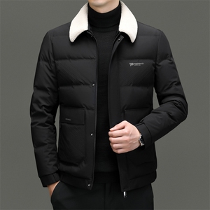 DF23552钱塘2020-2冬季厚款时尚休闲百搭中年男士羽绒服P283