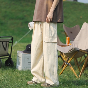 8XL-M  特大码工装裤男长裤时尚潮牌宽松型纯色美式休闲裤K925P60图片