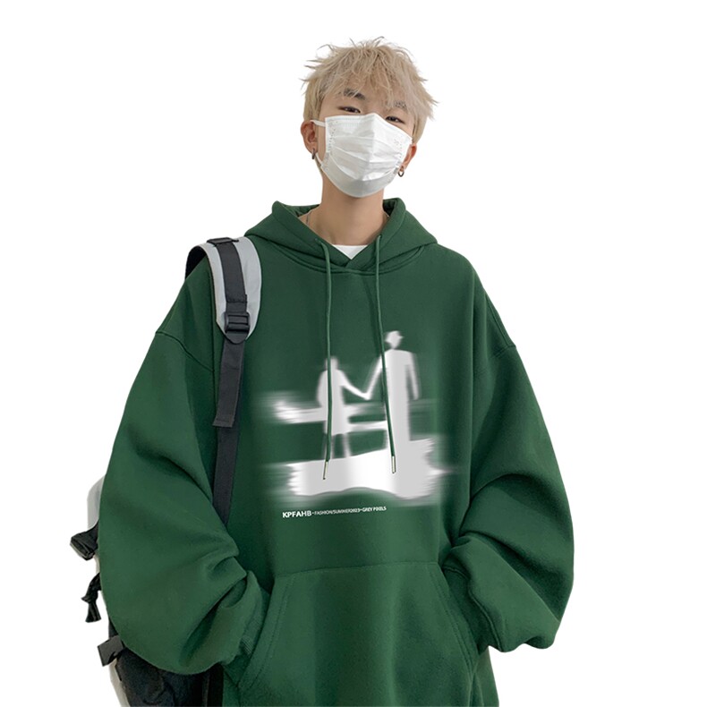 ！连帽圆领卫衣男装港风帽衫男LM138-P35,男装卫衣,电商B367