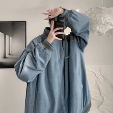 原宿风立领男士外套韩版潮流百搭棒球服chic帅气2025秋季学生夹克，男装夹克，星座1210-1