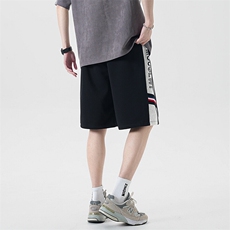 美式ins高街夏季小众拼接短裤五分休闲裤B278-DK83-P35，男装牛仔裤，电商B278