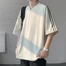 短袖男夏季新款港风宽松体恤上衣T8217-P28，男装T恤，星座214-3