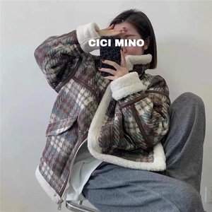 皮毛一体外套。新定制面料,其它,欧妮卡蒂蔓