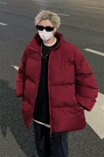 DT2288-TP70控价98港风冬季棉衣个性印花防水宽松男生面包棉服，男装棉衣，电商A102-1