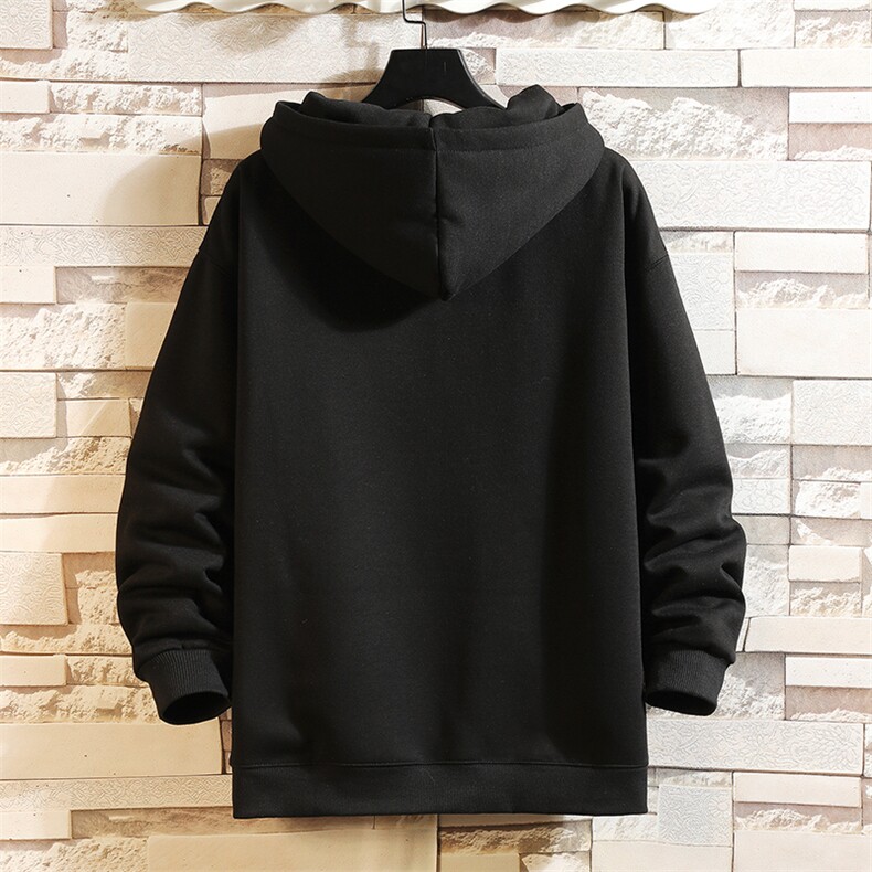 A115-P45拉链连帽卫衣男士大码宽松棒球服男外套男转墙,男装卫衣,电商A040A