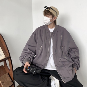 春秋季棒球服外套男2023新款宽松高级感学生情侣夹克潮JK08723-60图片