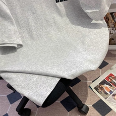 万针全刺绣工艺抖音得物高品质260克重磅纯棉双纱美式高街短袖T恤，男装T恤，电商A486