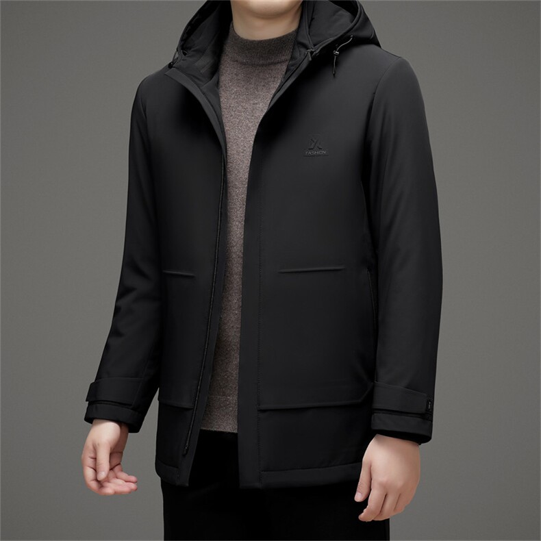 BZS8240钱塘2020-2时尚休闲简约百搭冬季厚款中年男士羽绒服P290图片