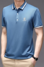 BS21098钱塘2020-2夏季新款翻领商务休闲男士短袖T恤主推款P48，男装T恤，钱塘207-2