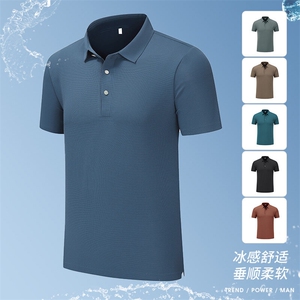 2025年夏季新品 翻领Polo冰丝短袖 锦纶品质HS1367-P38图片
