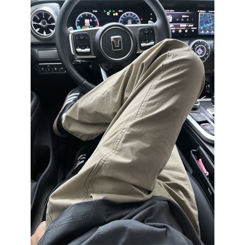 【网图有货】V03LL-P45cleanfit卡其色伐木工装裤美式复古vibe裤,男装工装外套,星座1007（原301D）