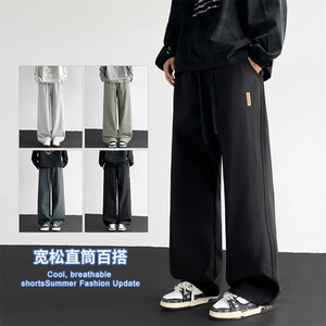 2025休闲男裤秋冬新款复合加厚款直筒宽松百搭松1667-2-特P44图片