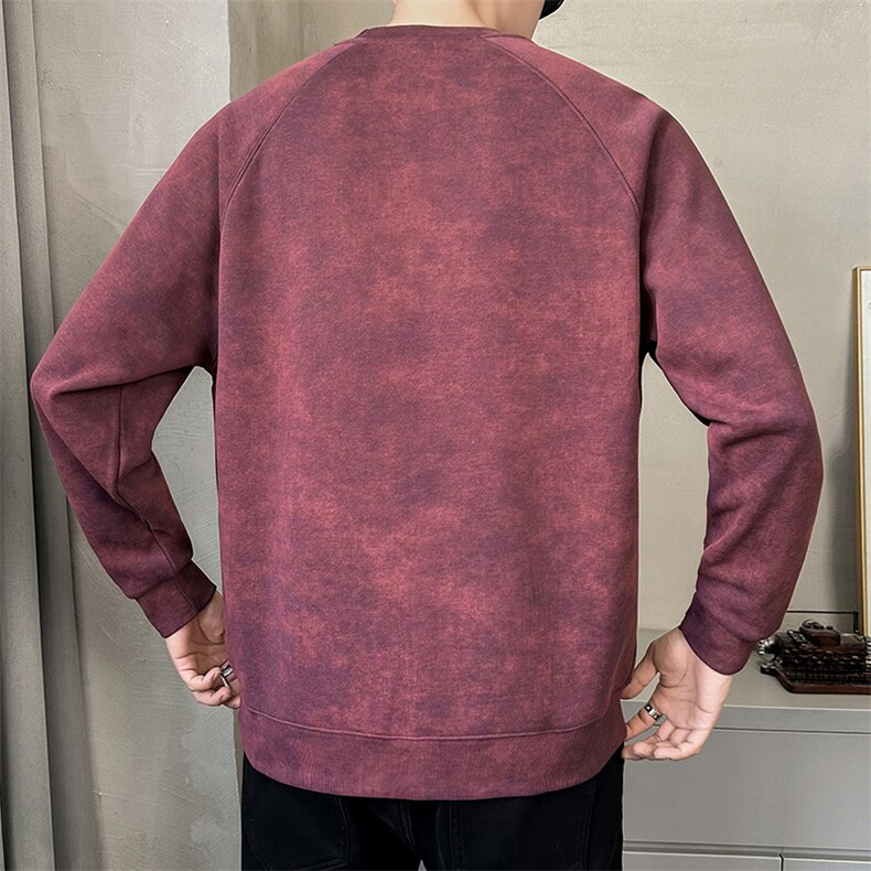 现货主推圆领卫衣春季新品潮流休闲青年卫衣TW5177-P63,男装卫衣,星座1105-3