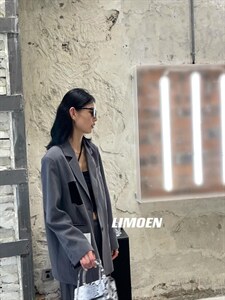 3150 方洞拼色西装  满满设计感图片