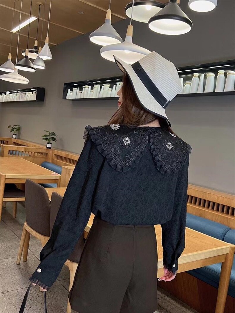 2022年春装衬衫，女装衬衫，玫瑰神话