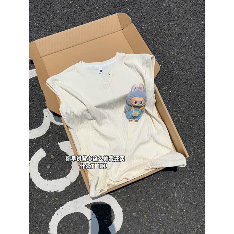 XZ809A/BXXX02/特P14不缺货美式V领坎肩背心T恤,男装背心/马甲,星座809A(原222-1)