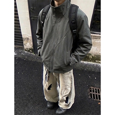 [网图]复古立领男士立体夹克休闲拼接薄款上衣C64138-TP5088，男装夹克，电商A102