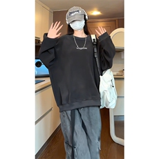 秋冬新款重磅高品质双面奥丽绒卫衣M-5XL特P45控78，男装卫衣，电商B325