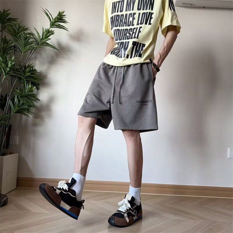休闲短裤男士韩版潮高街帅气百搭2025夏季新款ins五分裤K6427-P30,男装牛仔裤,星座412-3