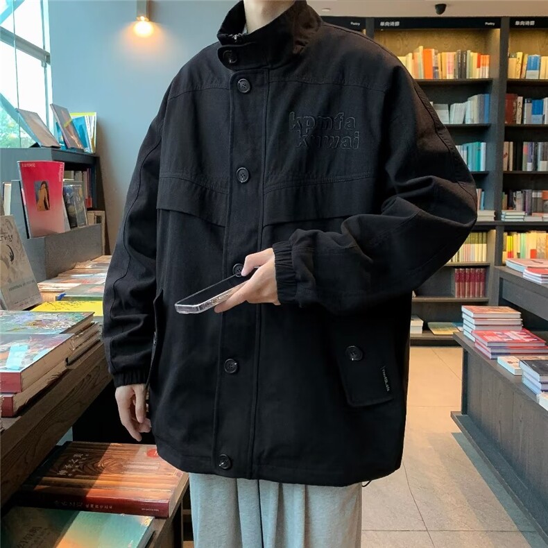 春季新款美式男外套夹克W9206P60,男装夹克,星座1116-2