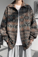 8XL-M春秋季民族风大码男装复古衬衫男款休闲上衣服CS29001P68，男装衬衫，电商B312