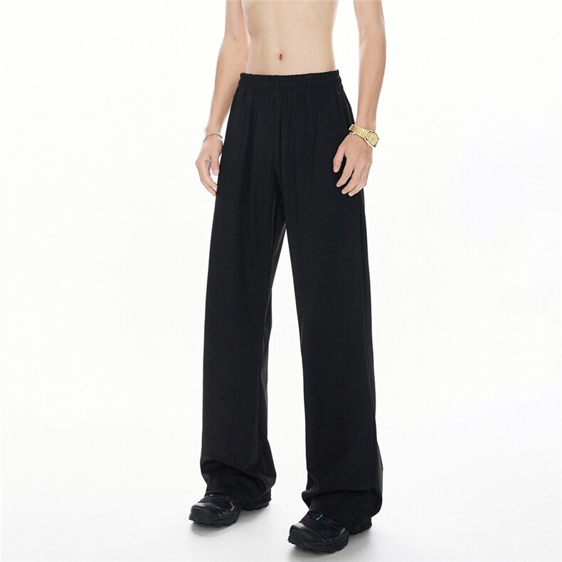 XZ607-1-RRKZ01-P35-控68-83聚酯纤维-17氨纶弹力凉皮弯刀西裤，男装西裤，星座607-1