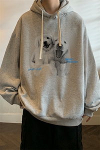 连帽卫衣男大码胖子帽衫大号运动服WY2455-P35图片