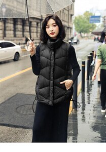 羽绒马甲图片