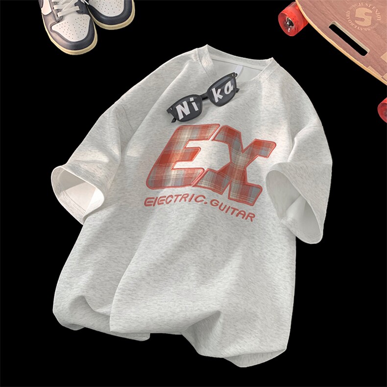 四季星座212A-T2588特30批58新款炫彩刺绣圆领中性T恤短袖，男装T恤，星座212A（原A324）