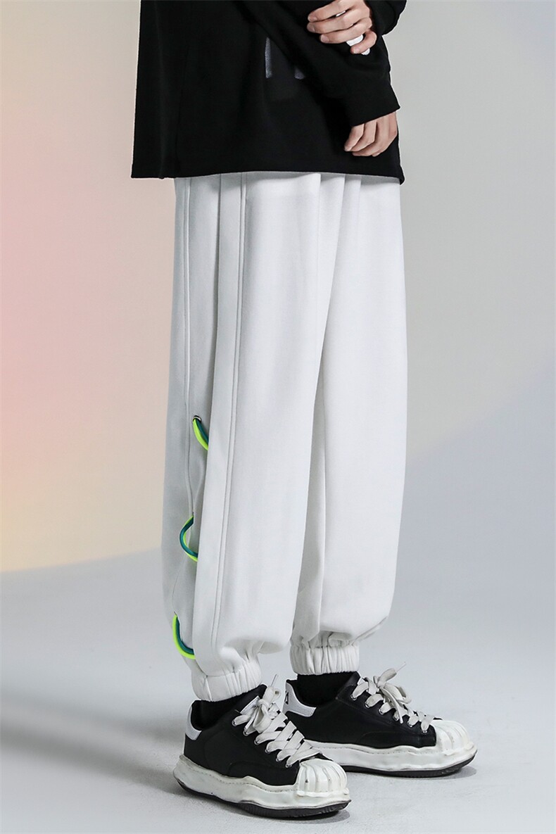 早秋款美式高街直筒休闲裤DK7864-P78,男装休闲裤,星座717