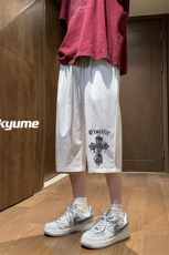 冰丝七分裤男大码速干短裤男五分裤QK72268-P25，男装休闲裤，电商A040