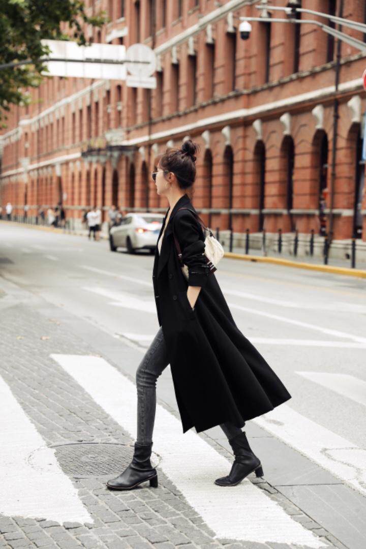 秋天大衣经典时尚显瘦，其它，早颜