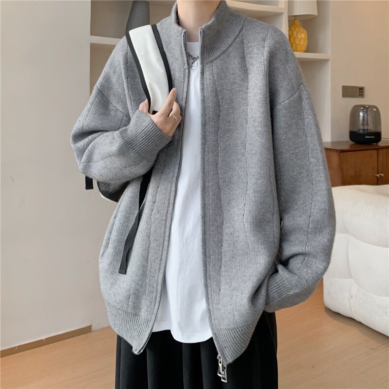 开衫毛衣百搭气质潮流慵懒新款时尚流行原宿日系简约WY2320，男装针织衫/毛衣，星座516A