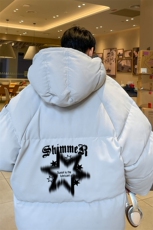！面包服男棉衣男棉服男大码棉袄男加厚外套男潮MBF485-P90，男装棉衣，电商B371
