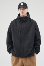 秋季现货户外夹克男连帽冲锋衣外套DSA157B-JK7814-P70，男装夹克，电商A157B