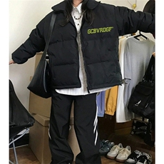 青少年棉服男款冬季韩系穿搭羽绒服小众无性别短款面包服JW53，男装羽绒服，星座1116A（原606A-3）