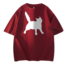 酒红色