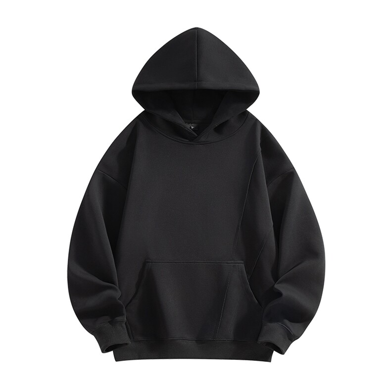 秋季现货纯色宽松二开卫衣男DSA157B-W6997-特P45,男装卫衣,电商A157B