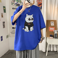 DX17044-P20纯短袖t恤男大码半袖打底衫宽松体恤衫港风，男装T恤，电商A040
