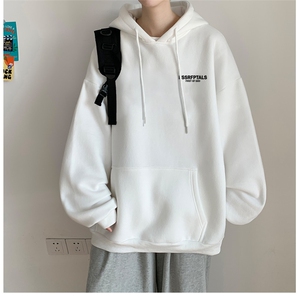 抖音供货、重磅360克现货加绒印花连帽卫衣HD019-1-LMWY44110-P40图片
