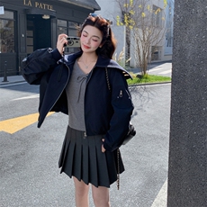 新款春装休闲拼接外套2C098-2607P155K248，女装短外套，2C098