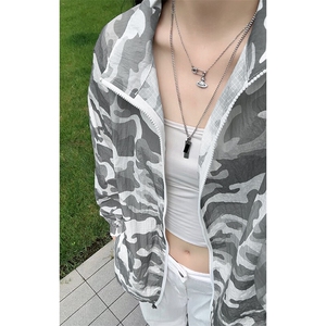 特批P75无差价夏季户外立领迷彩男宽松休闲透气速干防晒衣J5212图片