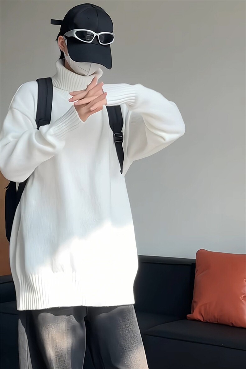 高领纯色毛衣男针织衫打底衫KD648-P35,男装针织衫/毛衣,电商D312-1